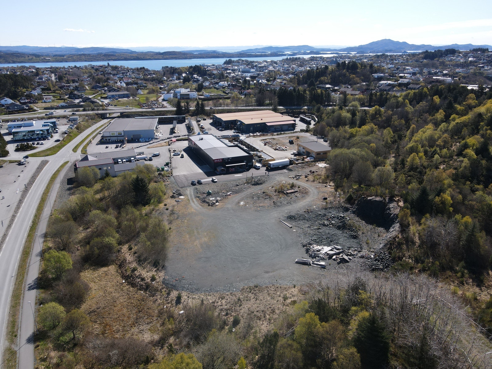 Flyfoto Galleribilde