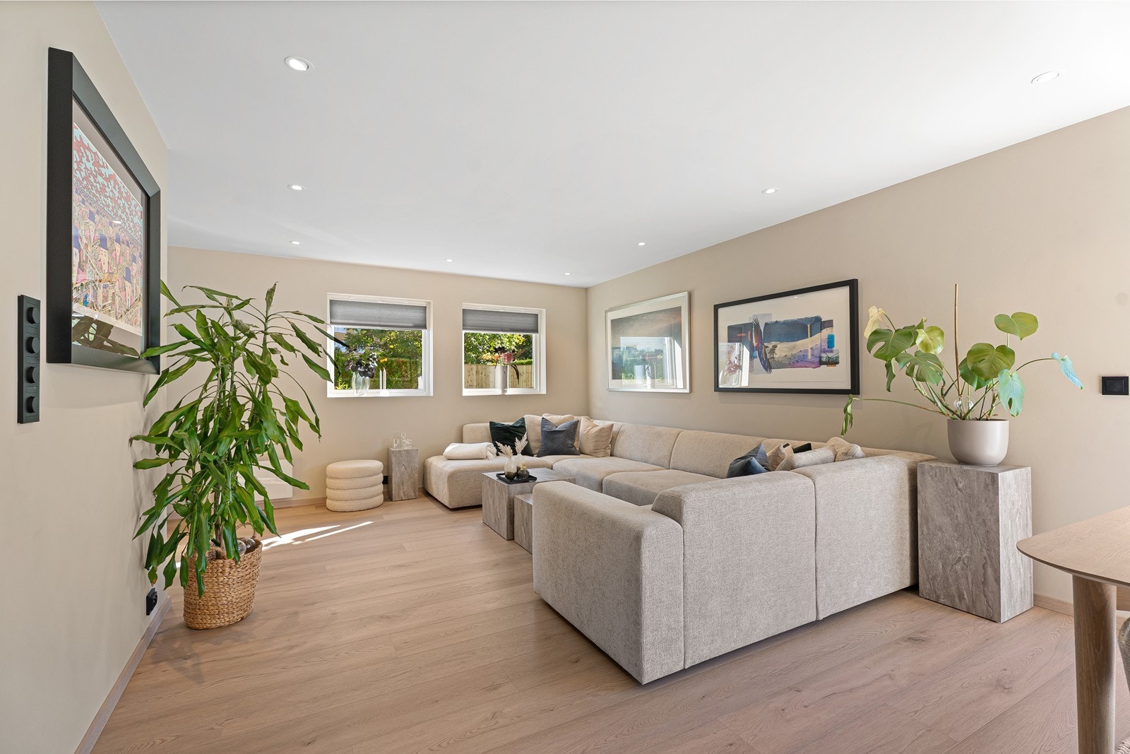 Moderne tomannsbolig som er vesentlig oppgradert det siste året. Galleribilde