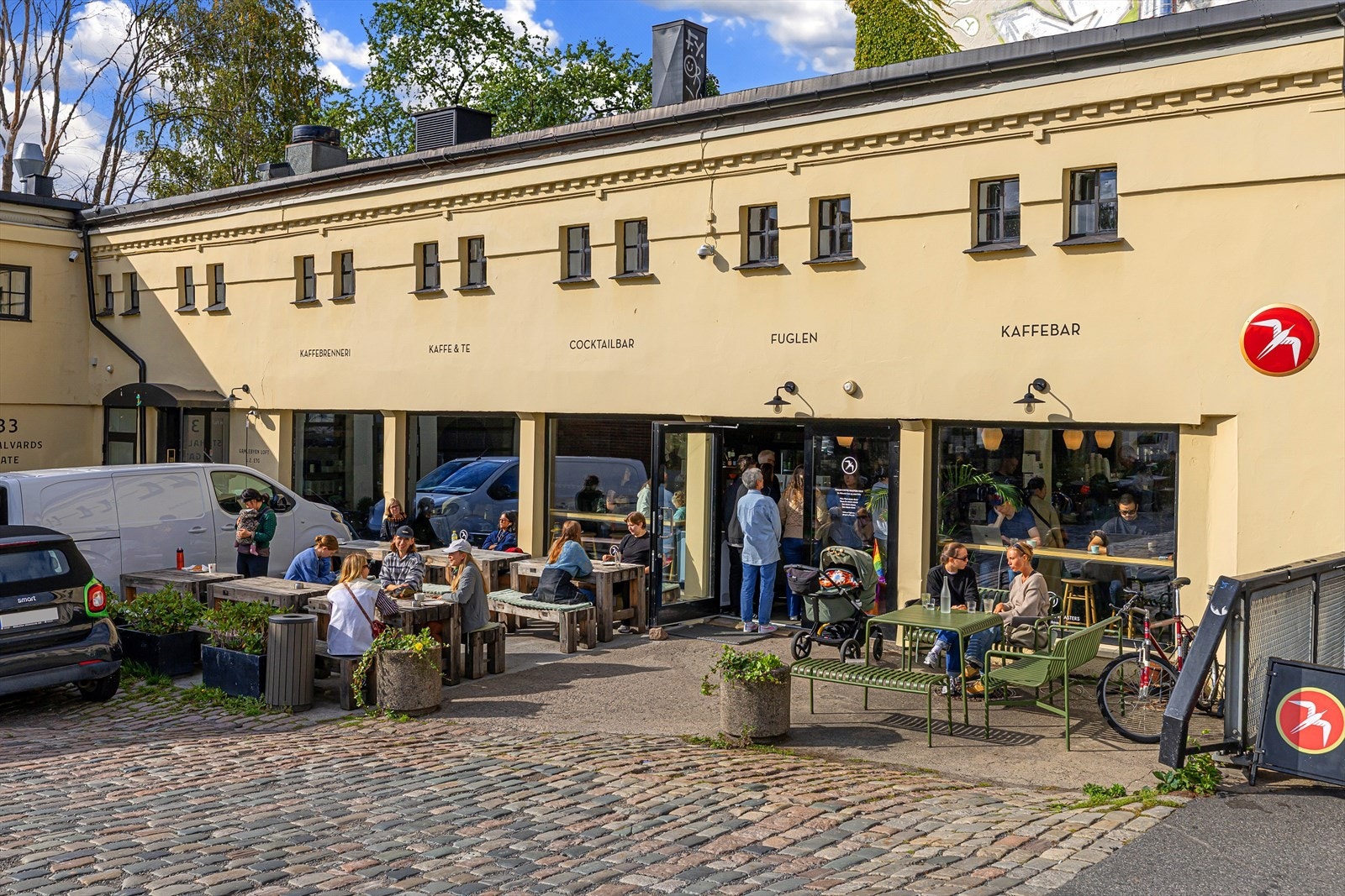 Områdebilde - Fuglen kaffebar. Galleribilde