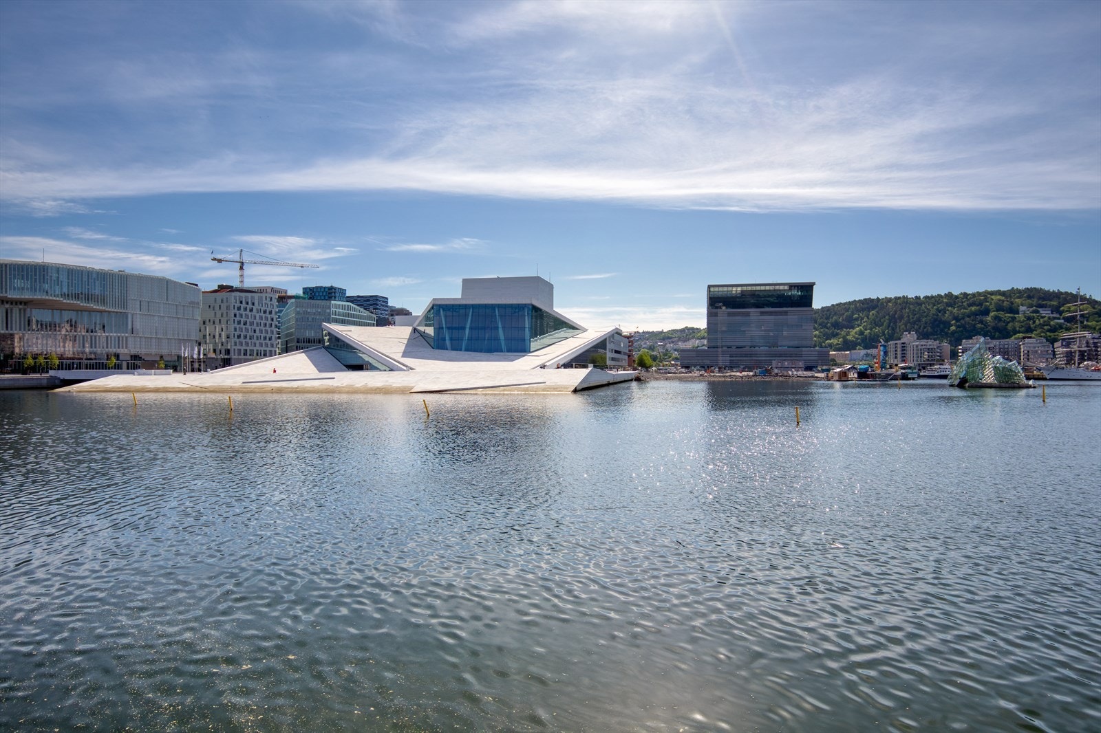Områdebilde - Den Norske Opera & Ballett og nye Munch museum. Galleribilde