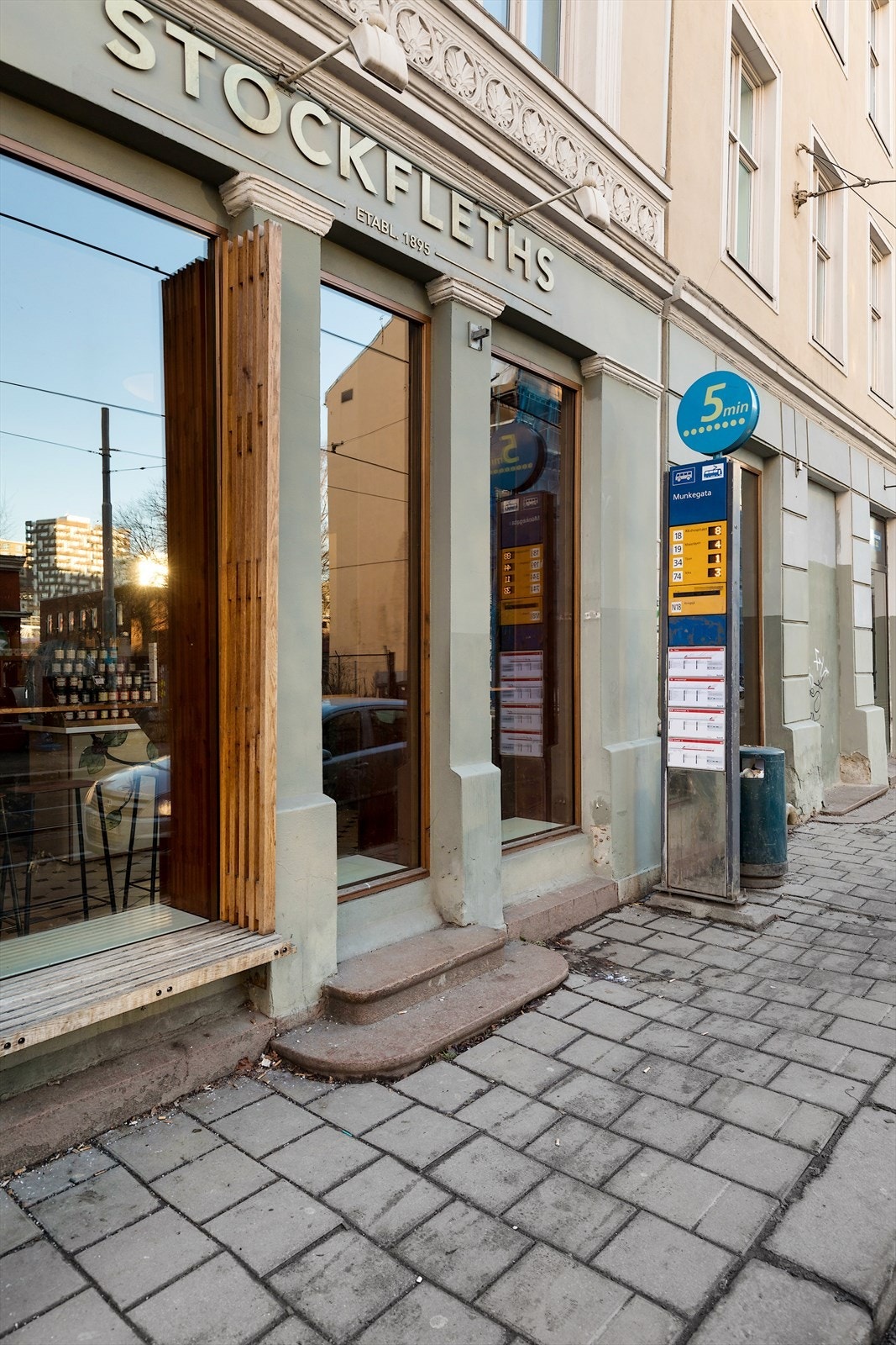 Områdebilde - det bugner av spennende serveringssteder og små koselige kaféer. Galleribilde