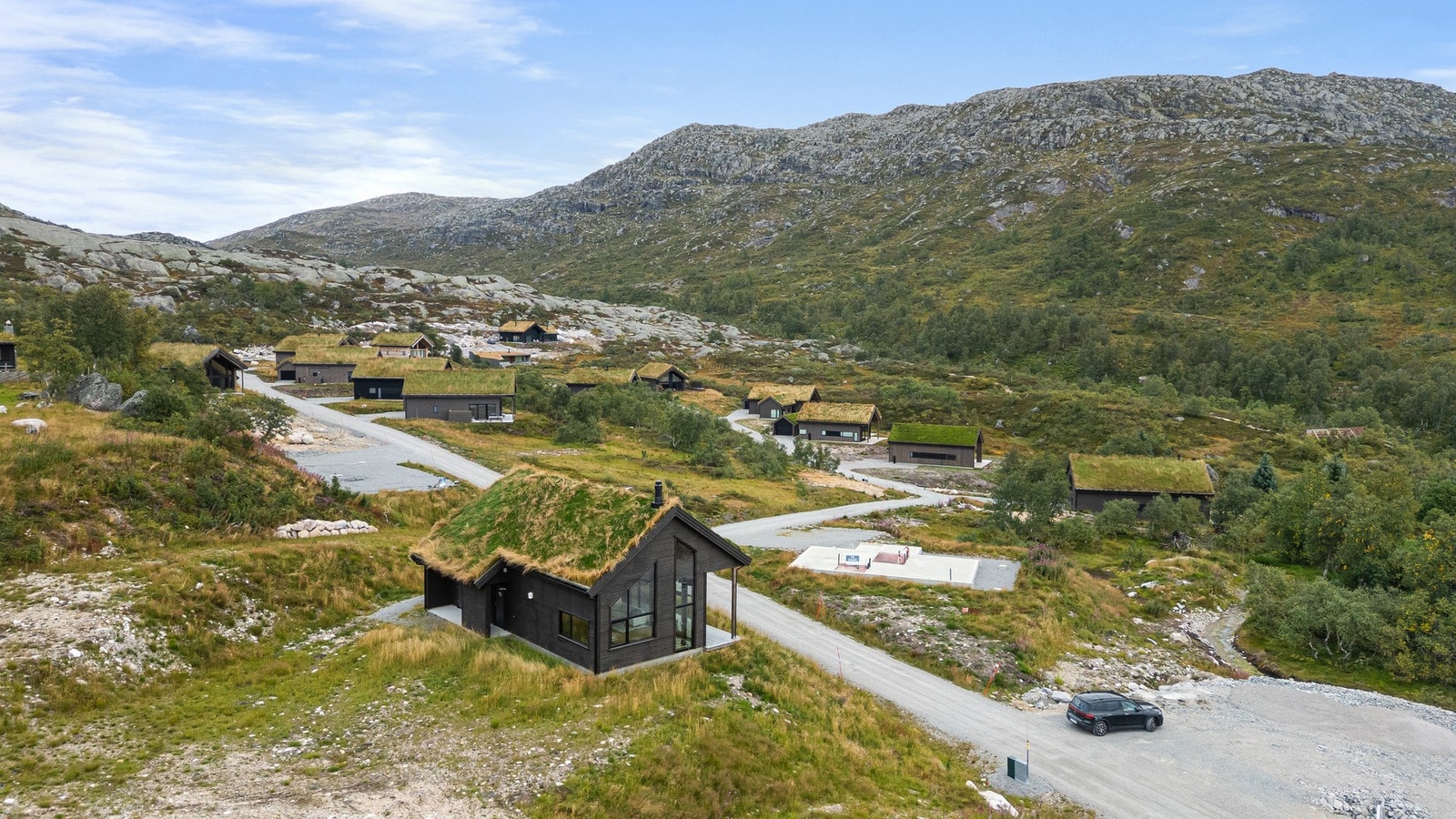 Dagligvarebutikk finner du kun en 10 minutters kjøretur fra hytten. Galleribilde
