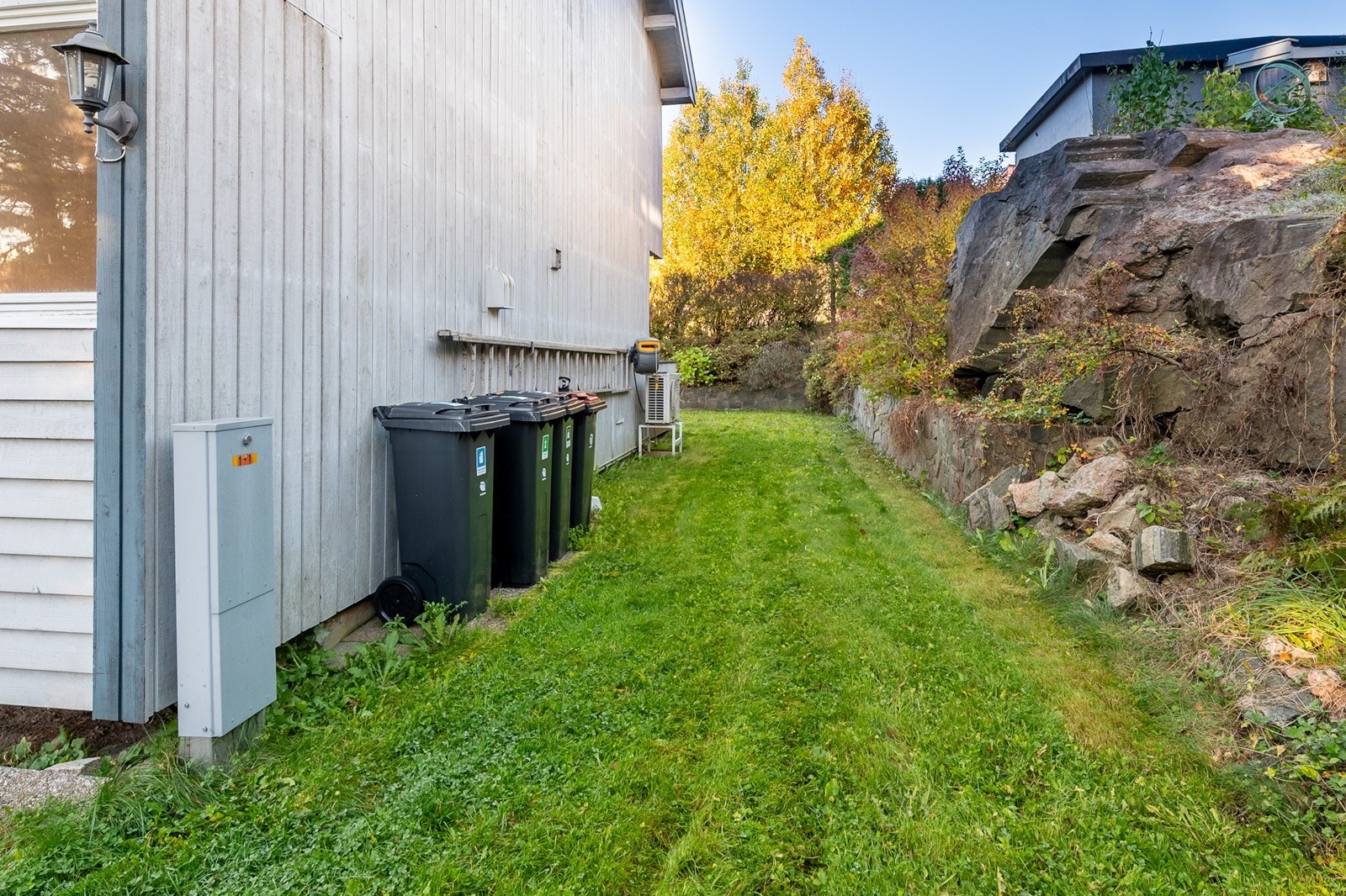 Flat, lettstelt hage Galleribilde