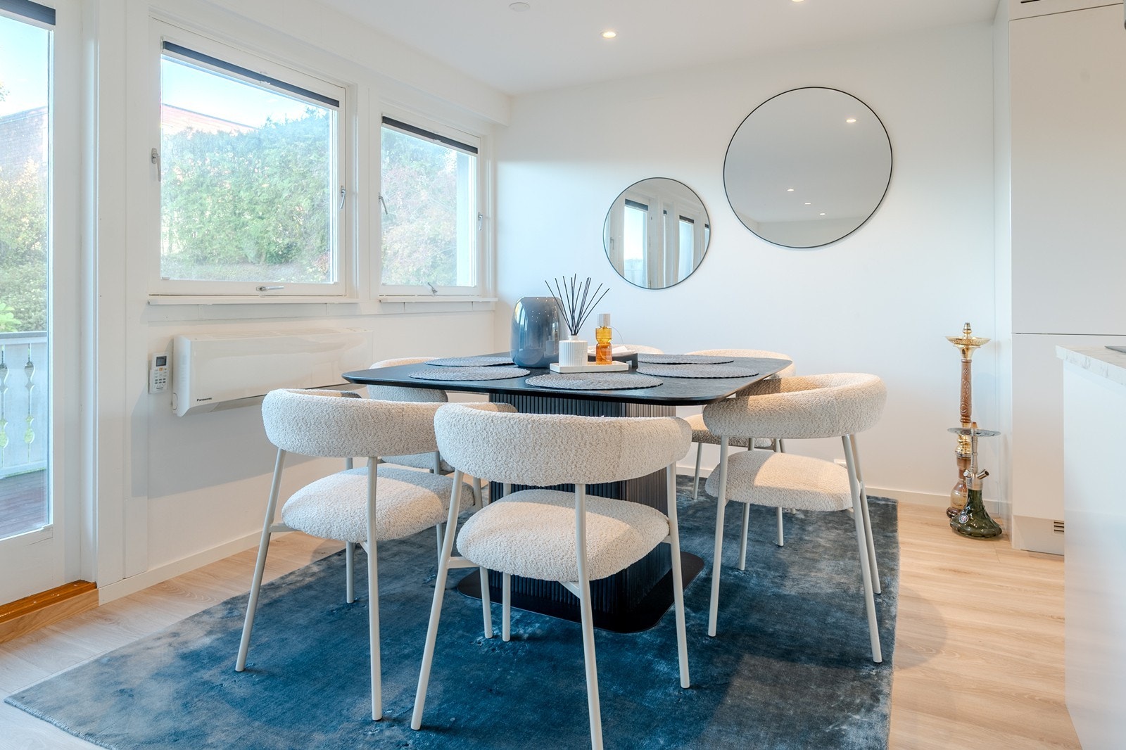 Varmepumpe ved spiseplass Galleribilde