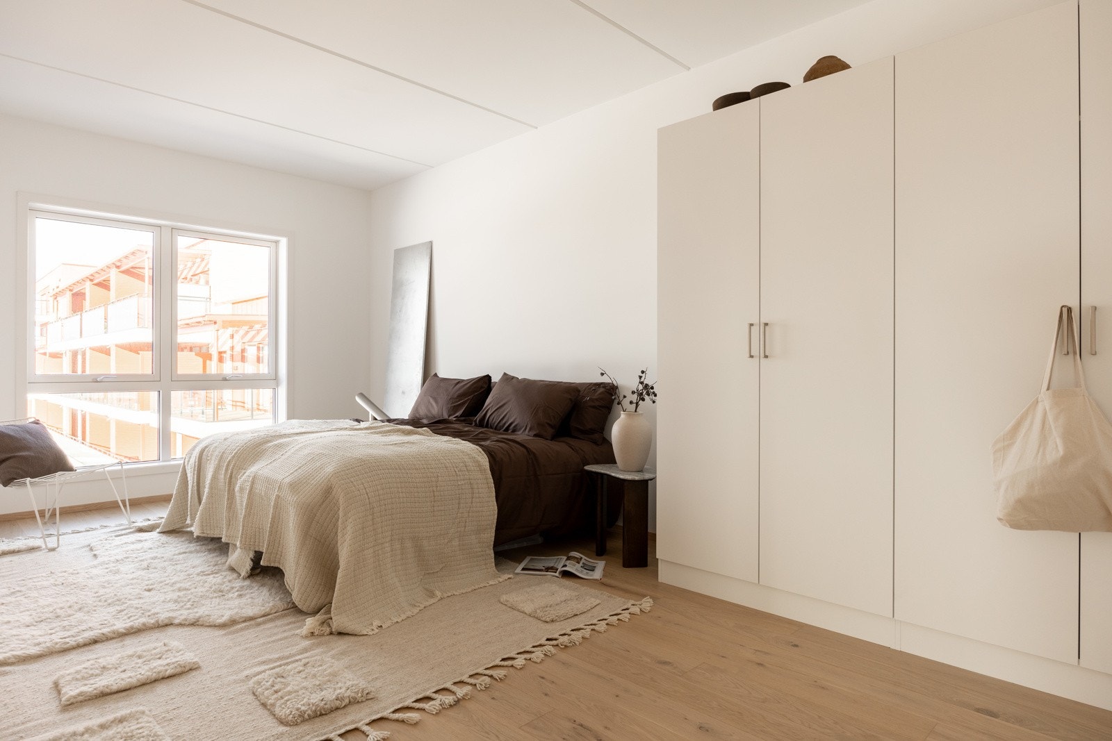 Leiligheten har totalt fire soverom. Galleribilde