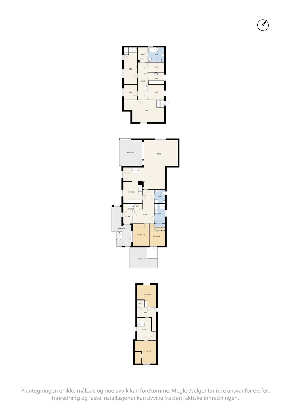 Plantegninger - Sommarøyvegen 106. Galleribilde