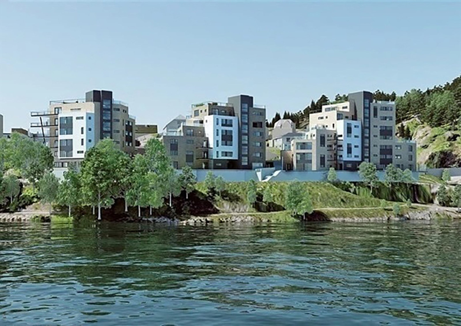 Sett fra Otra Galleribilde