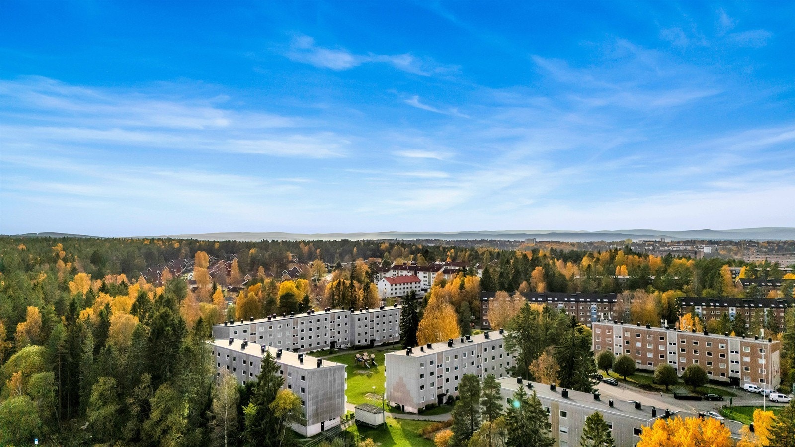 Dronebilde av "hestesko nr 1" og "Hestesko nr 2".
Bølerlia 123 "sogner" til hestesko nr 1" Galleribilde