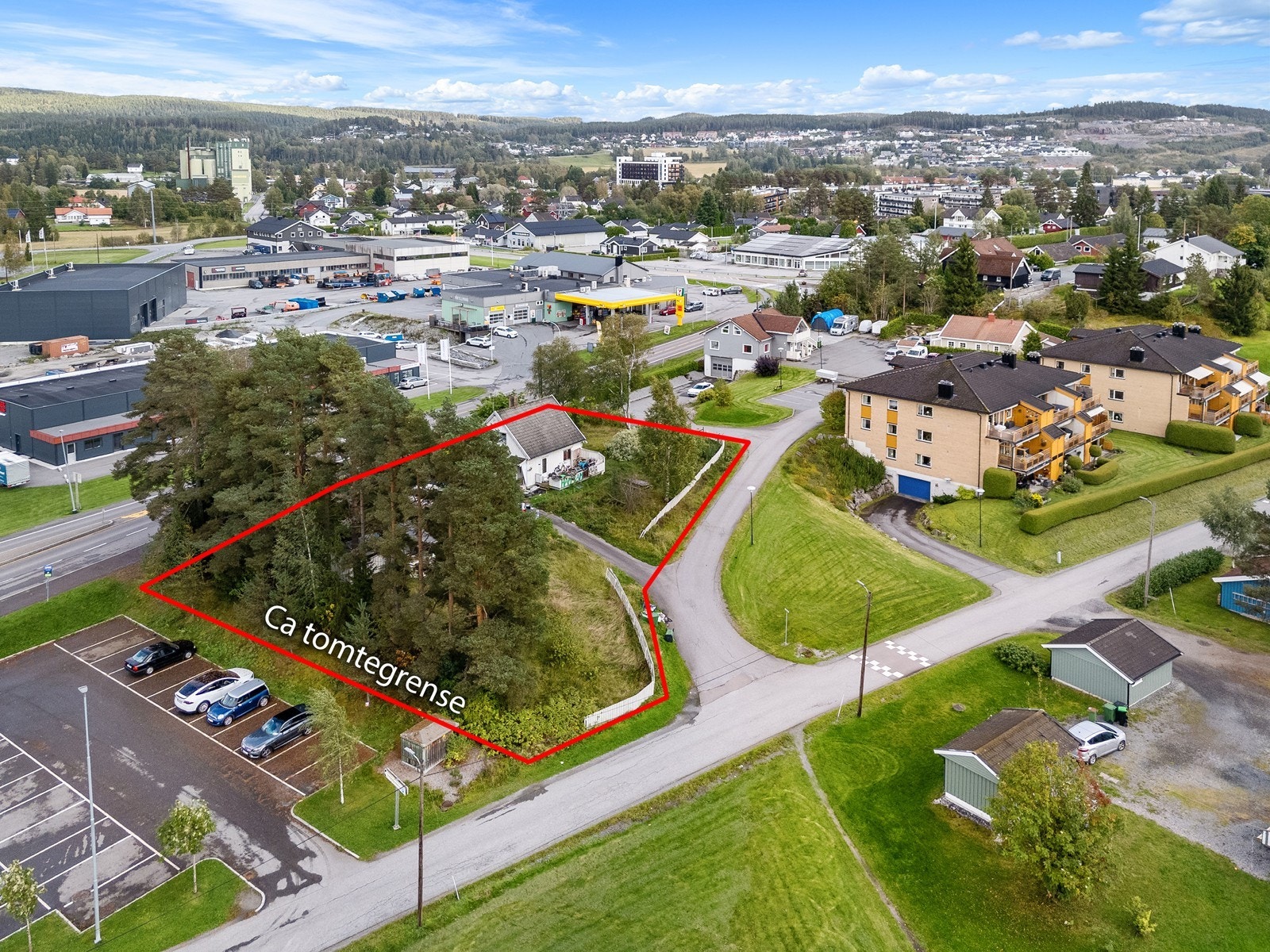 Furutoppen 2-4 er en prosjektert eiendom med utgått ramme. Galleribilde