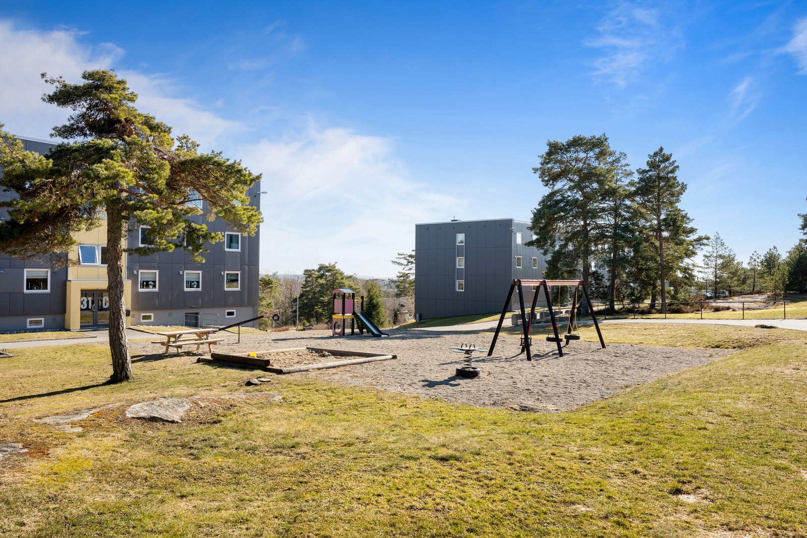 Det er pene opparbeidede uteområder Galleribilde