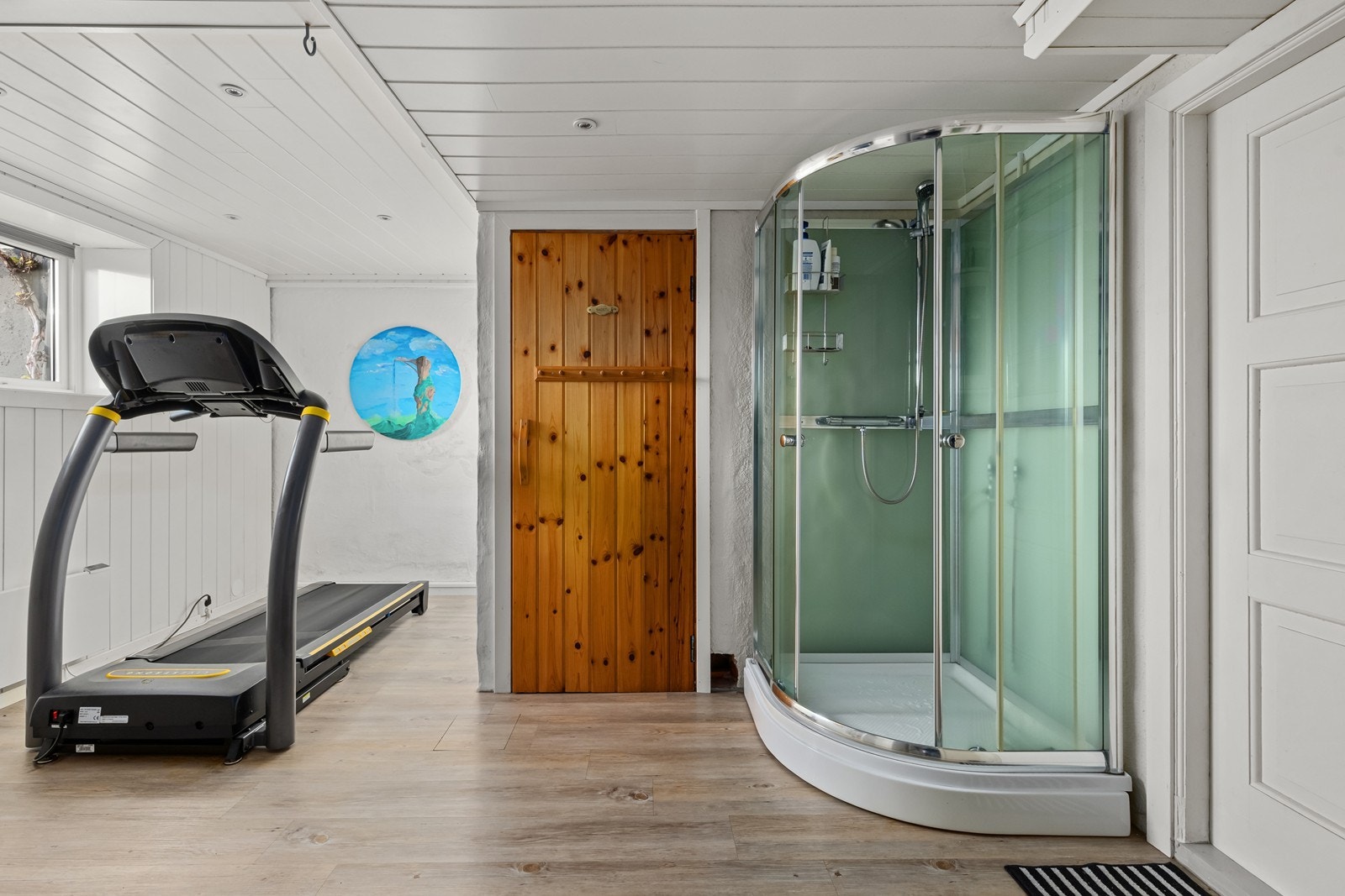Trimrom med dusj og badstu Galleribilde