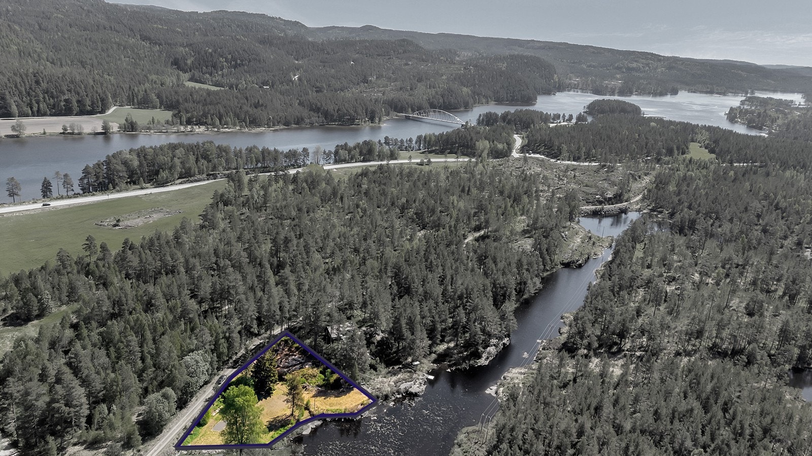 Gode fiske- og bademuligheter Galleribilde