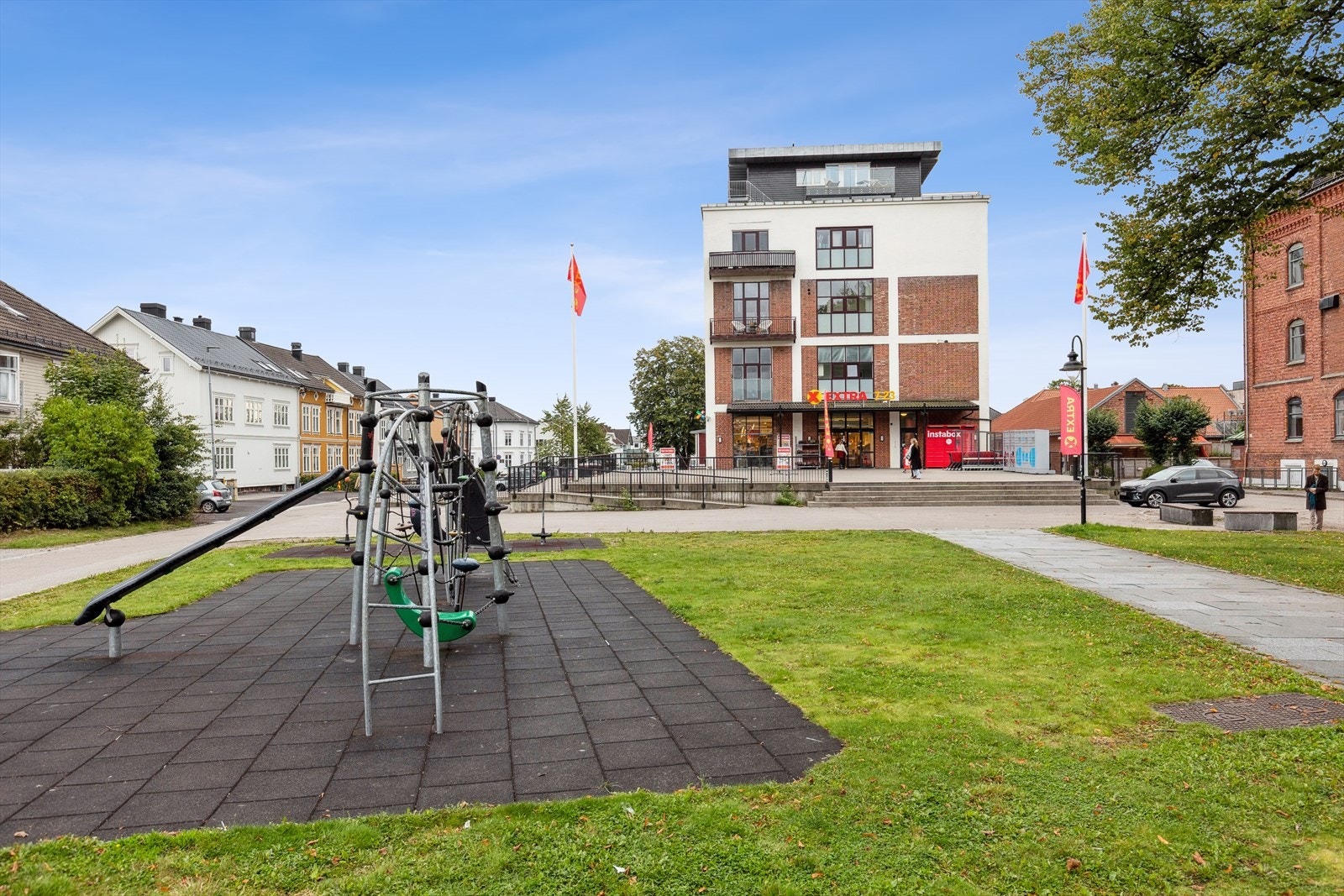 Like i nærheten finnes flotte lekeområder for de minste. Galleribilde