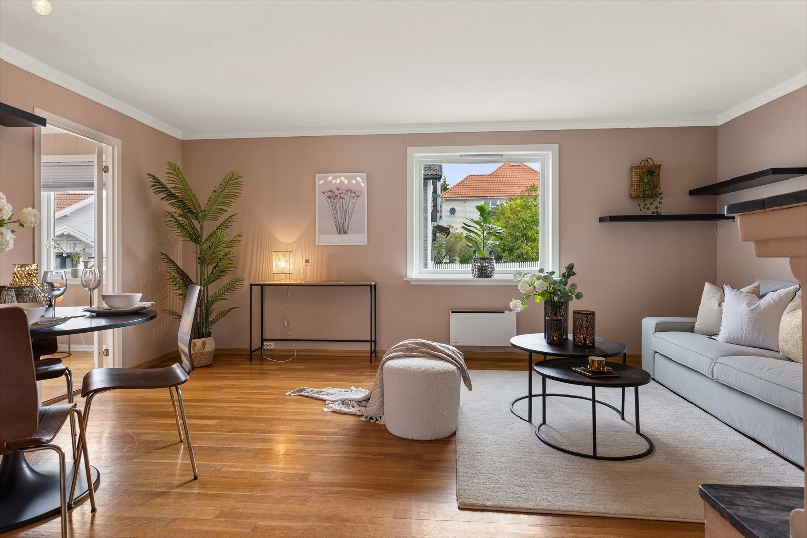 Boligen har fiber, levert av Telenor. Galleribilde