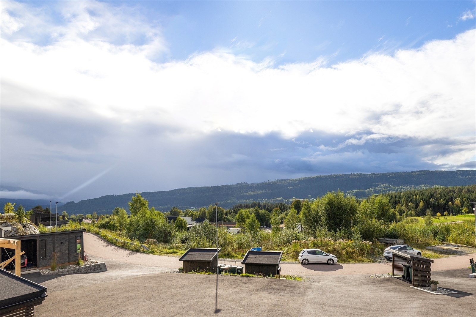 Flott utsikt over nærområdet. Galleribilde