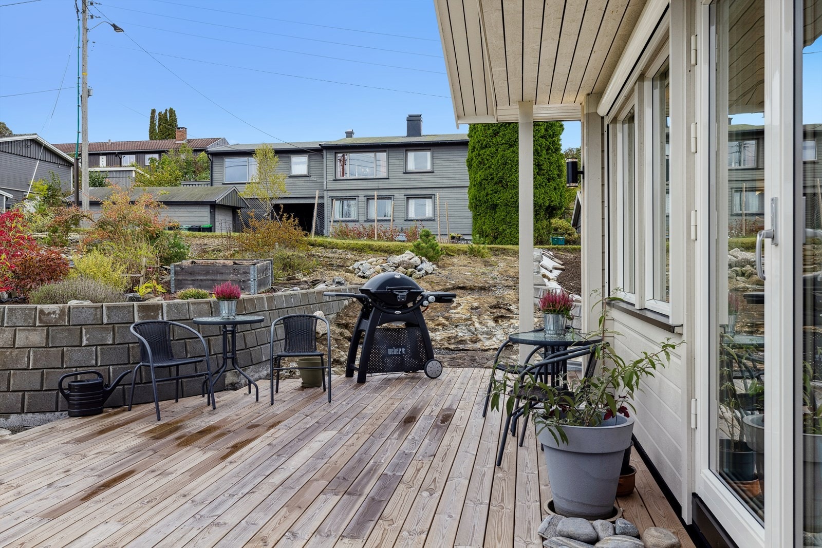 78 m². Terrasse- og balkongareal. Galleribilde