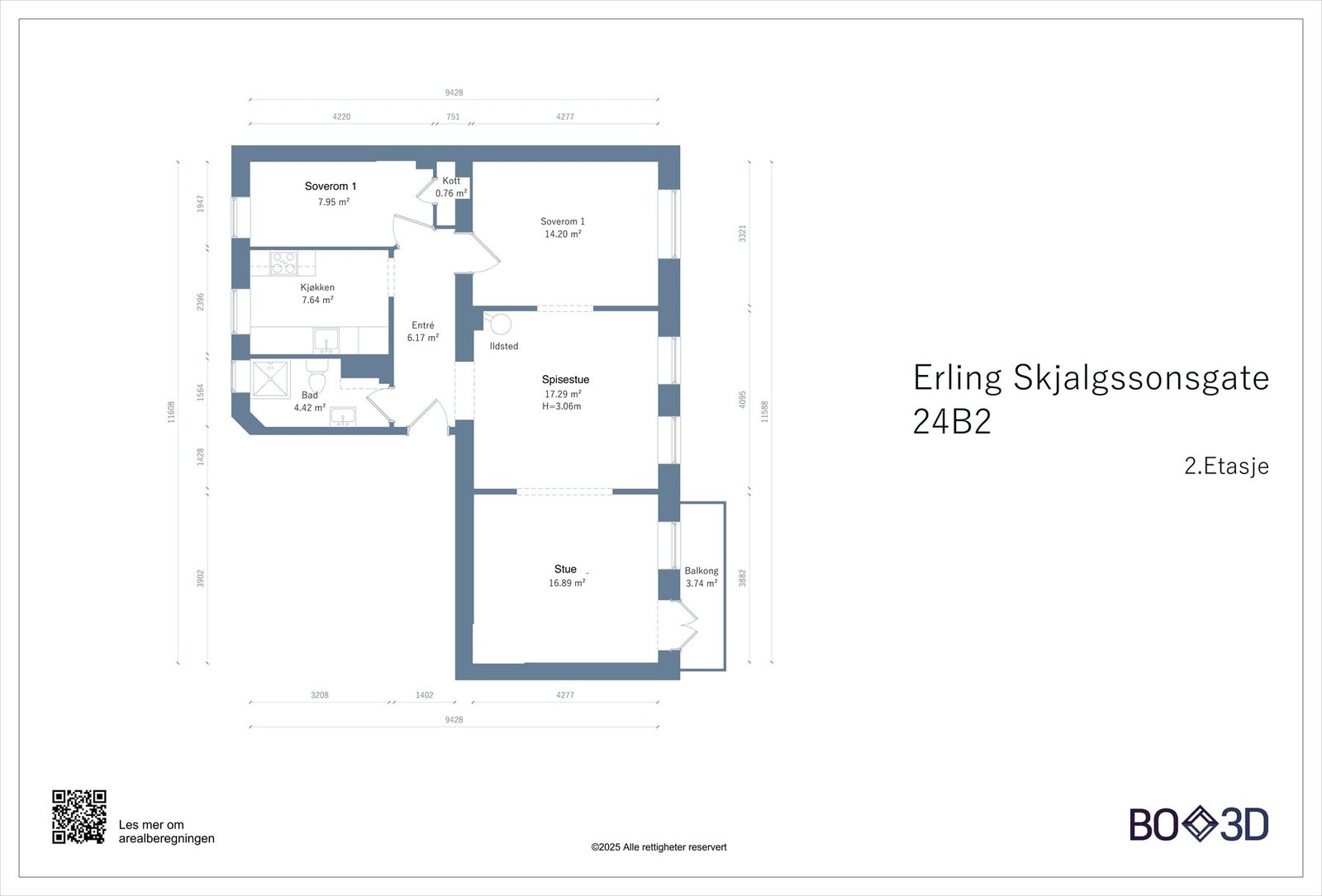 Plantegning. Galleribilde