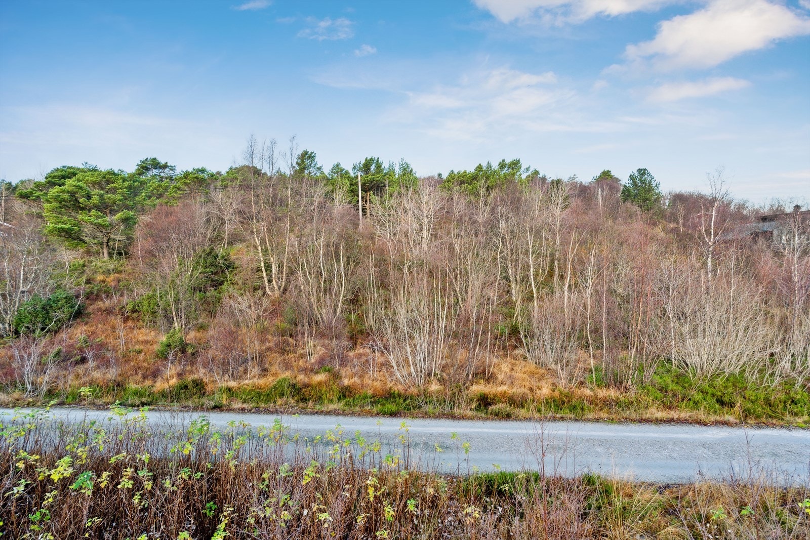 Det er både strøm, vann og avløp i umiddelbar nærhet til tomten. Galleribilde