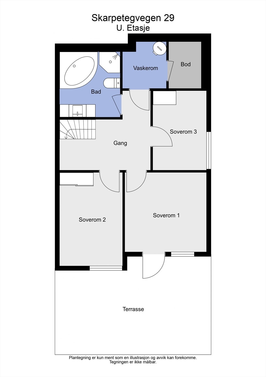 Skarpetegvegen 29 - 2D - U Galleribilde