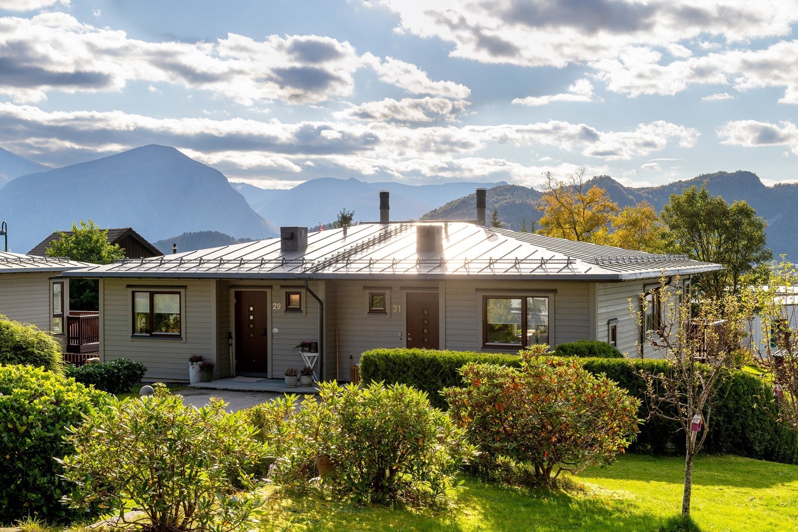 Pent inngangsparti Galleribilde