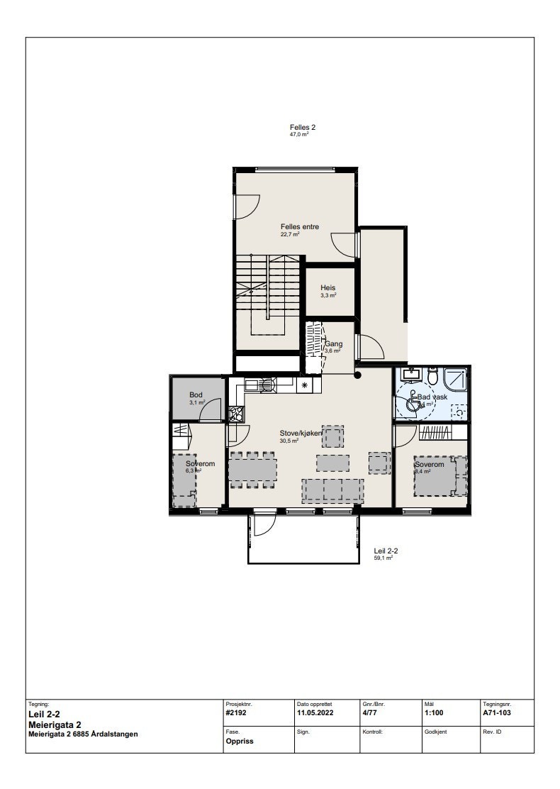 Planteikning Galleribilde