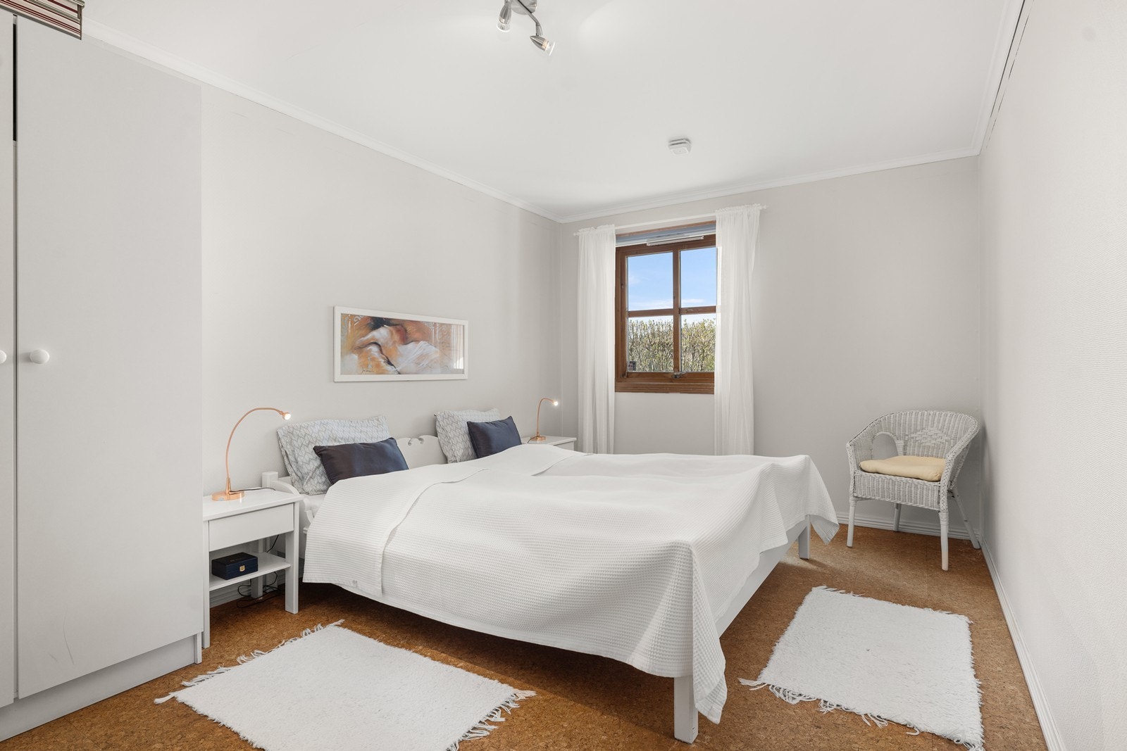 Soverom 4 av 4. Det er også et walk-in-closet i tilknytning til dette rommet. Galleribilde