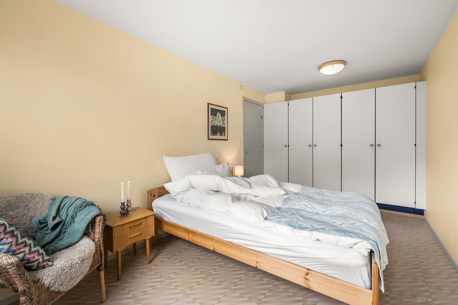 Rekkehuset har 3 fine soverom. Galleribilde