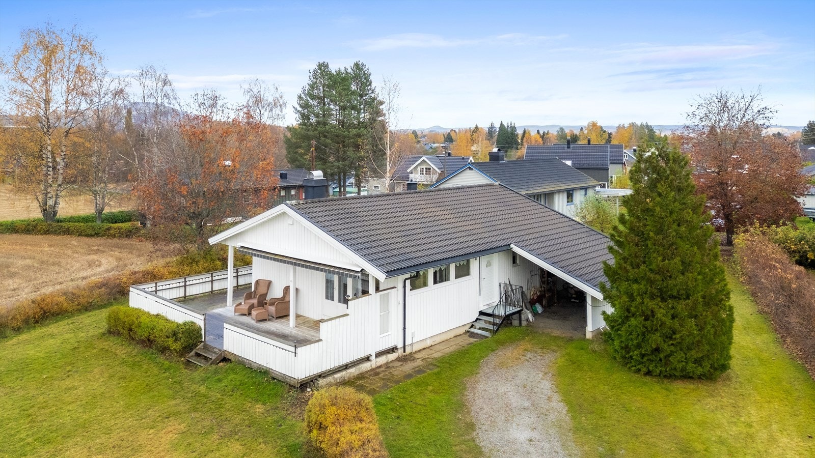 Denne eneboligen over ett plan presenterer en mulighet til å skape et hjem skreddersydd etter egne ønsker. Galleribilde