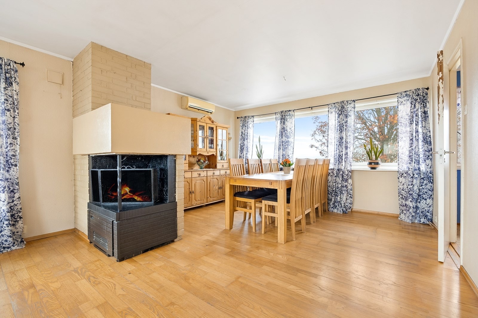 For ekstra komfort er det installert en varmepumpe fra Toshiba. Galleribilde