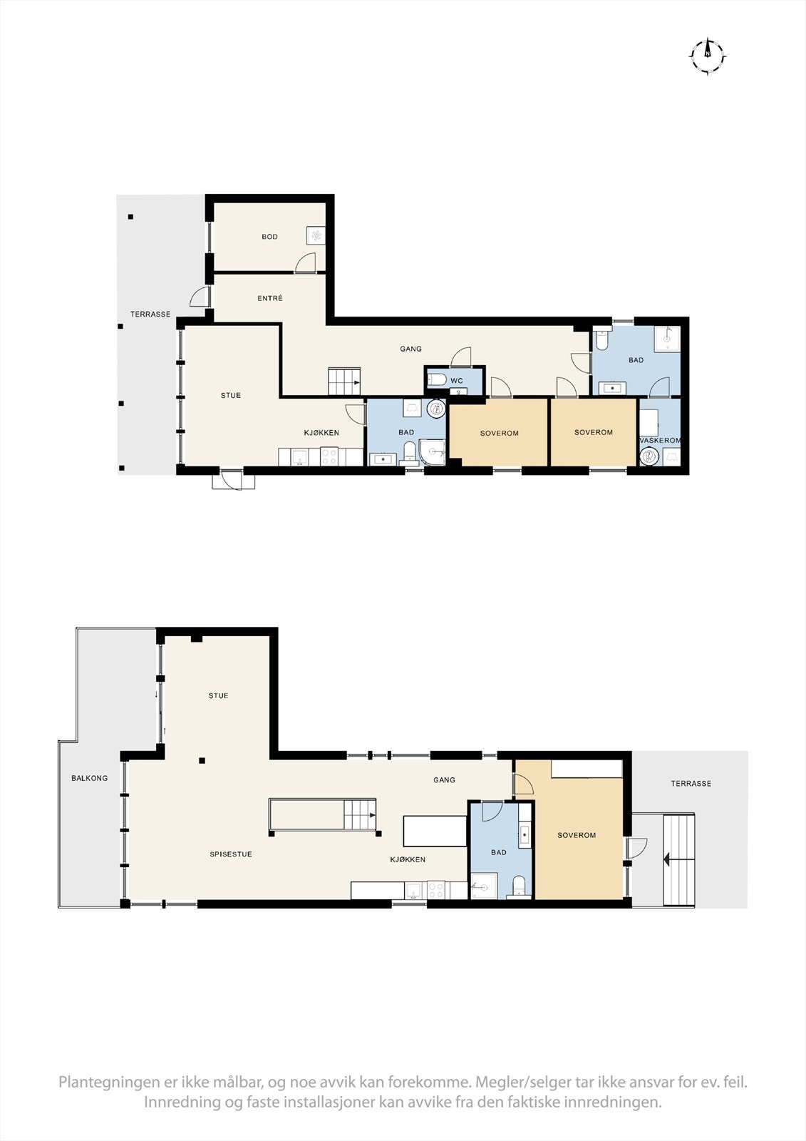 Plan 1 og 2 Galleribilde