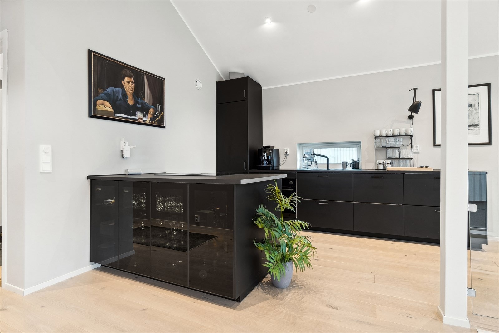 La kokken svinge seg og tilberede de beste måltider Galleribilde