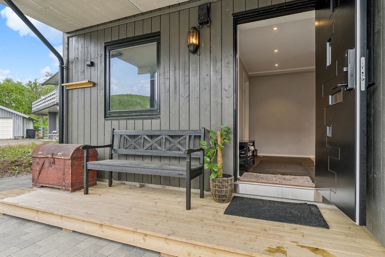 Inngangsparti Galleribilde