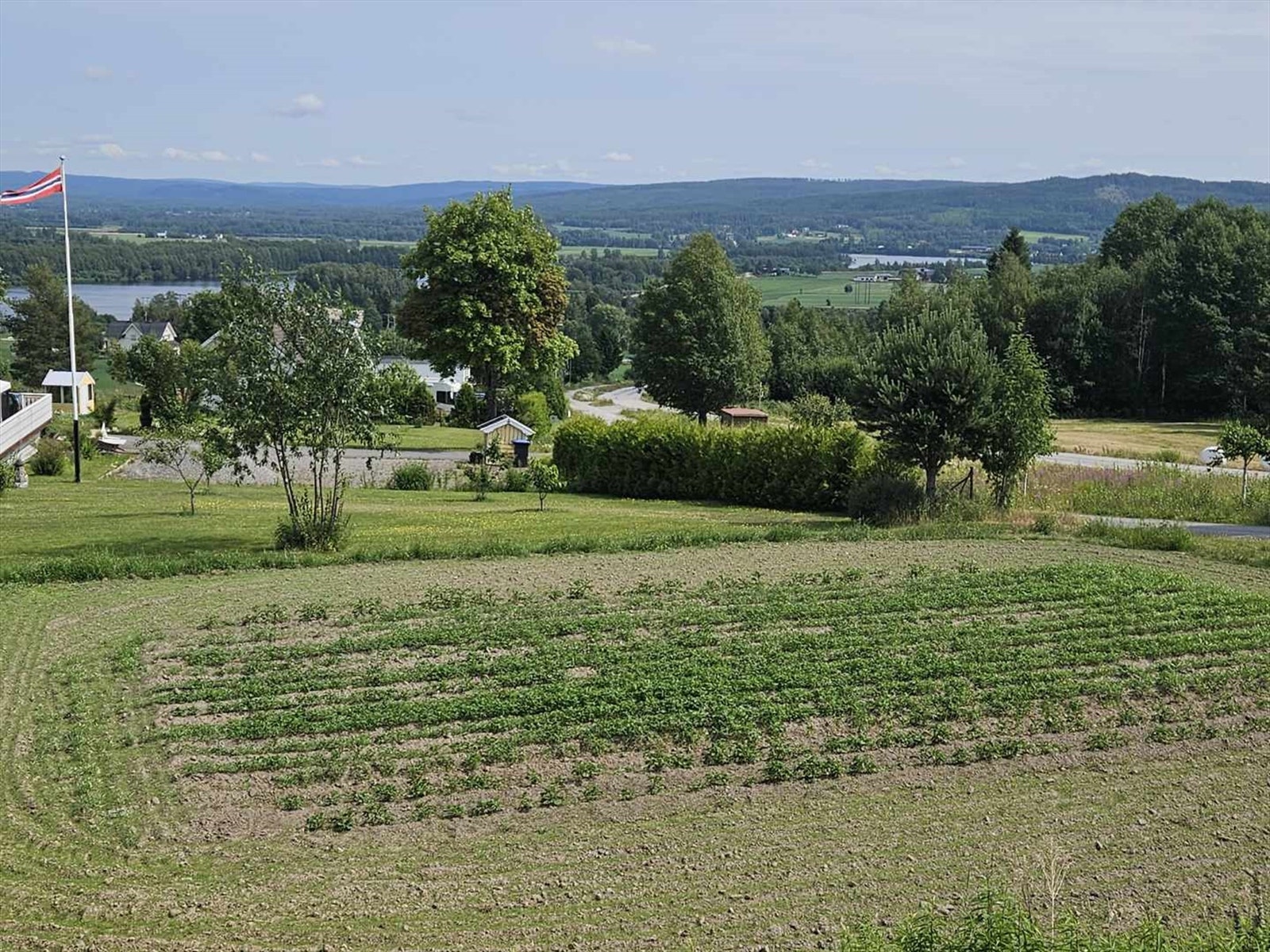 Dette ser man fra balkongen! Galleribilde