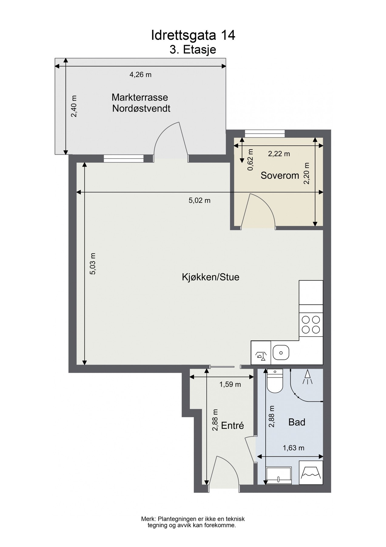 Plantegning. Galleribilde