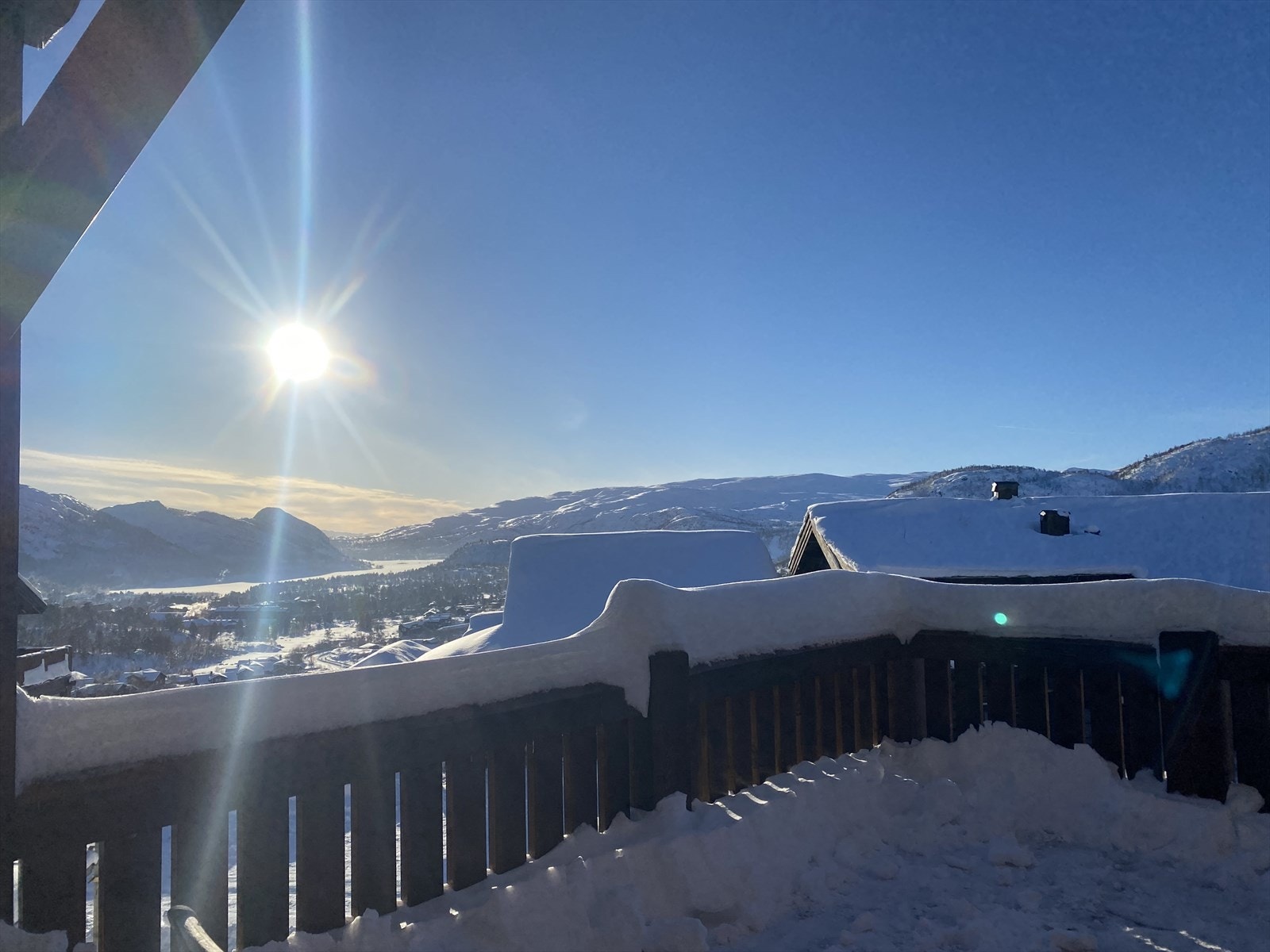 Terrasse mot syd Galleribilde