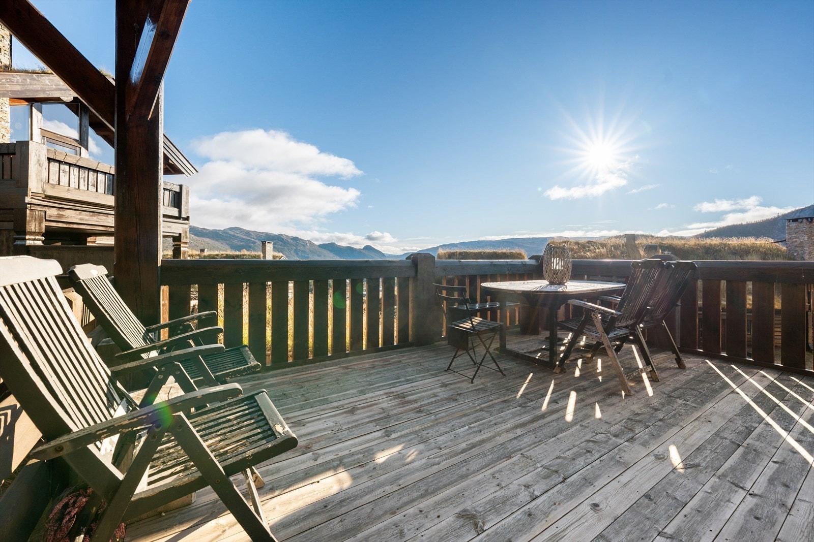 Terrasse mot syd Galleribilde