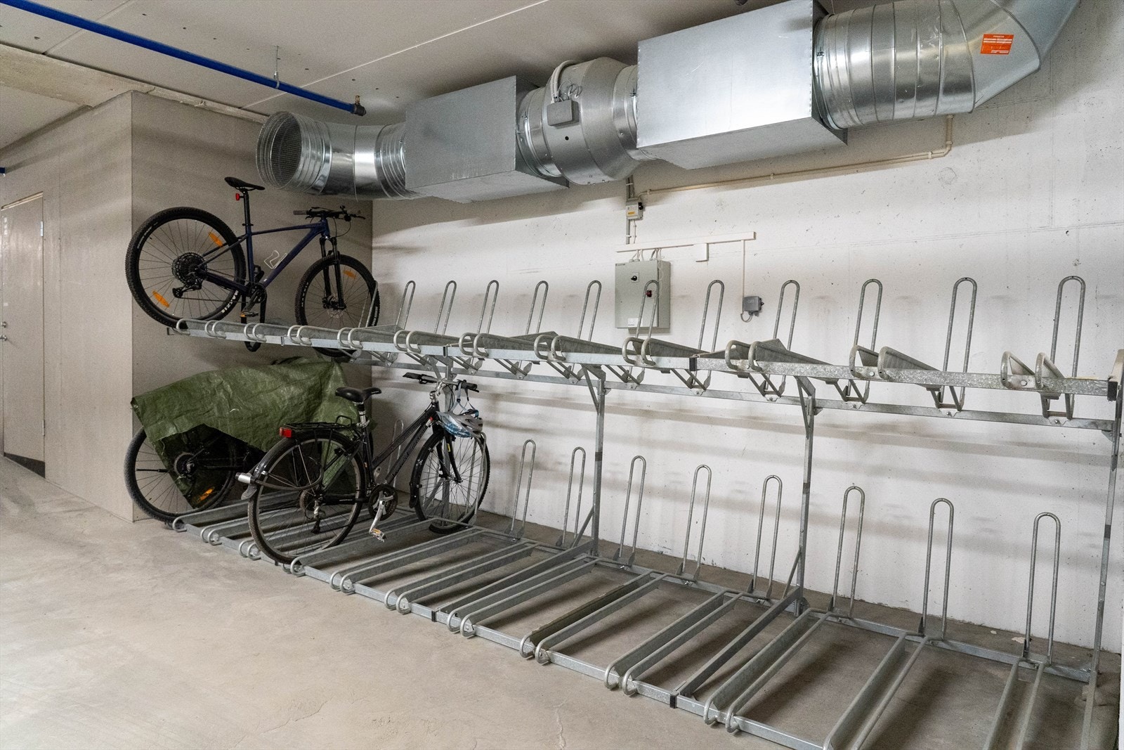 Sykkelparkering Galleribilde