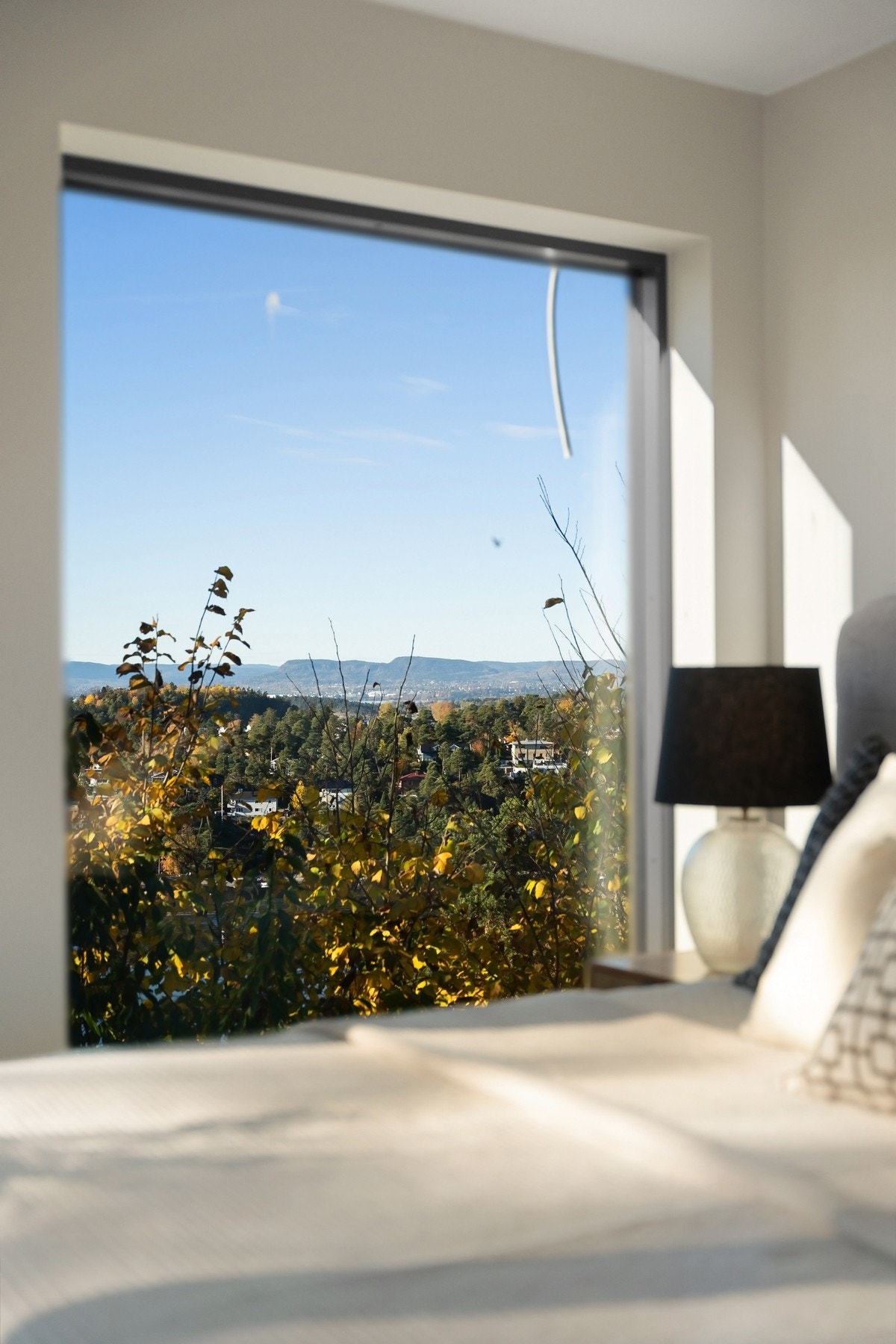 Utsikt fra hovedsoverom