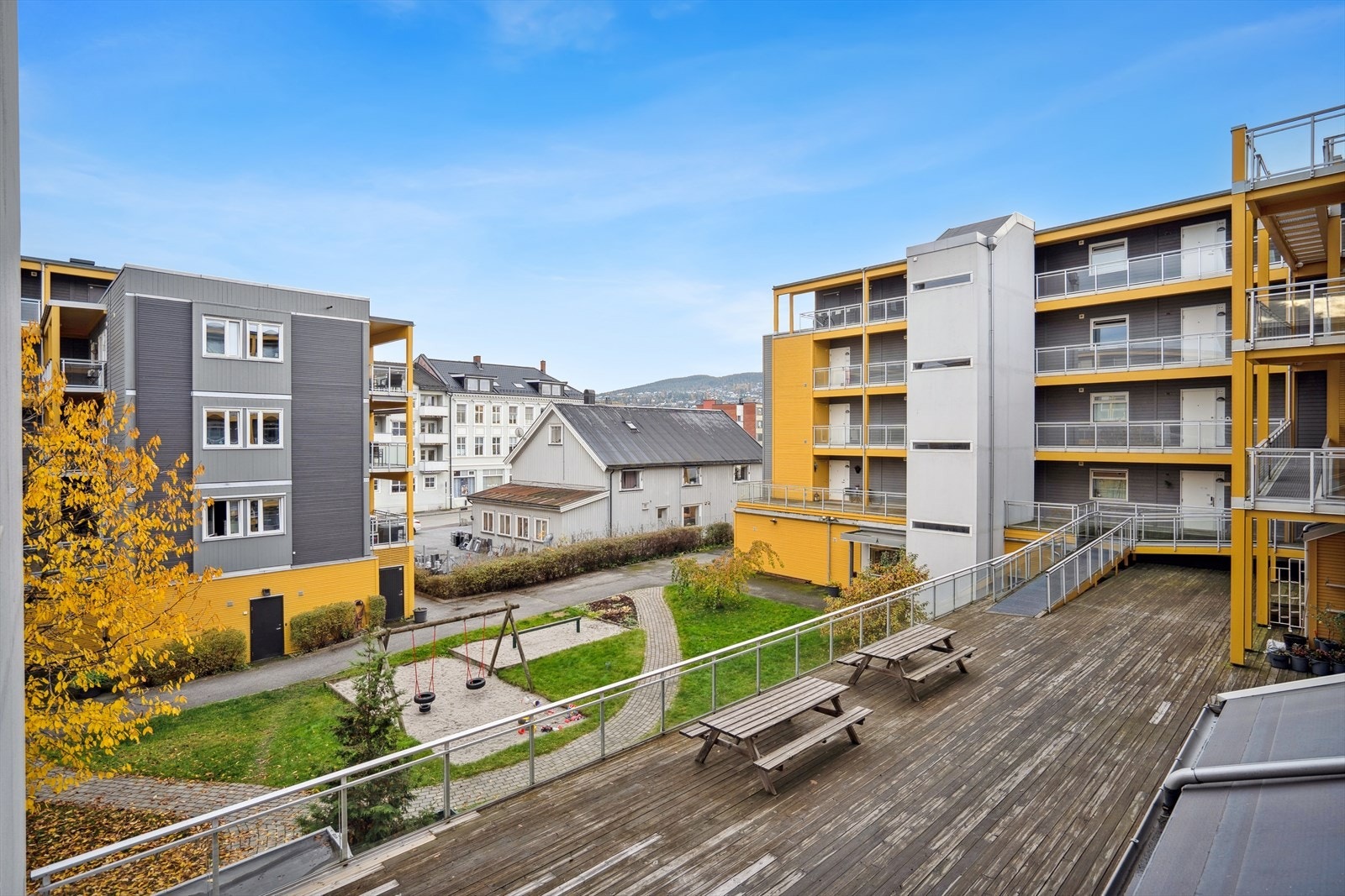 Borettslaget tilbyr gode fellesarealer for både store og små. Galleribilde