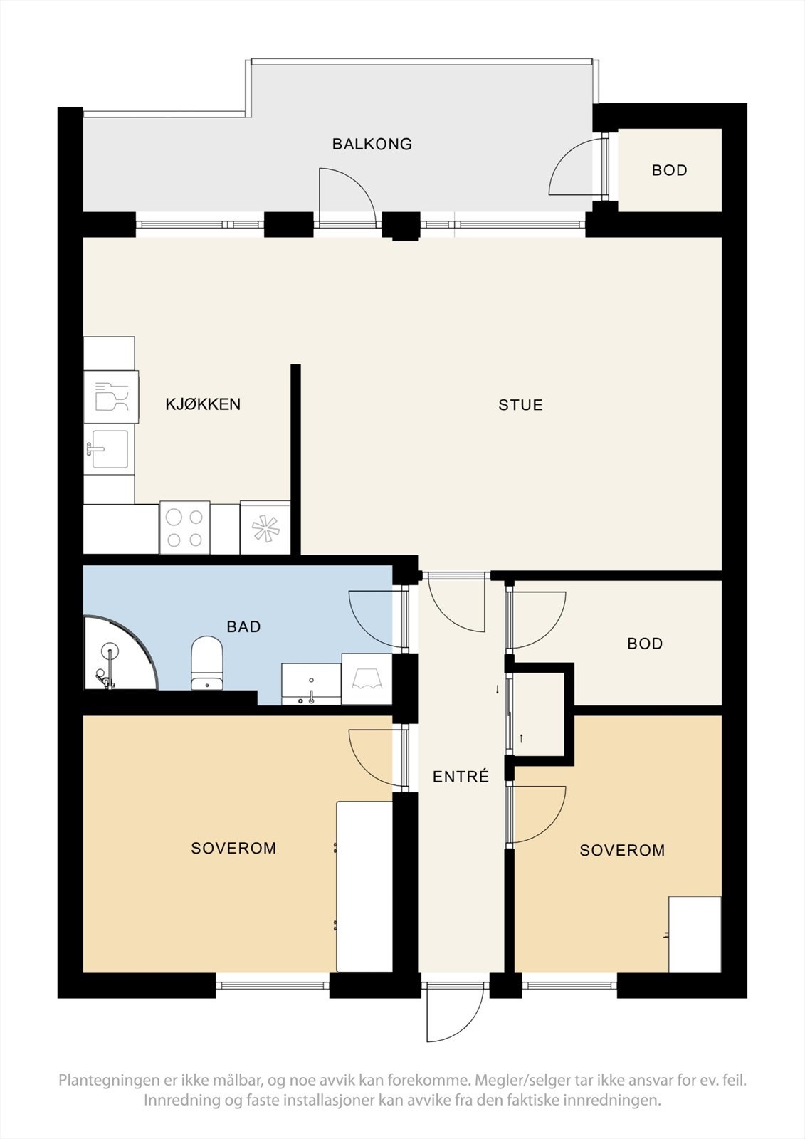 Plantegning. Galleribilde