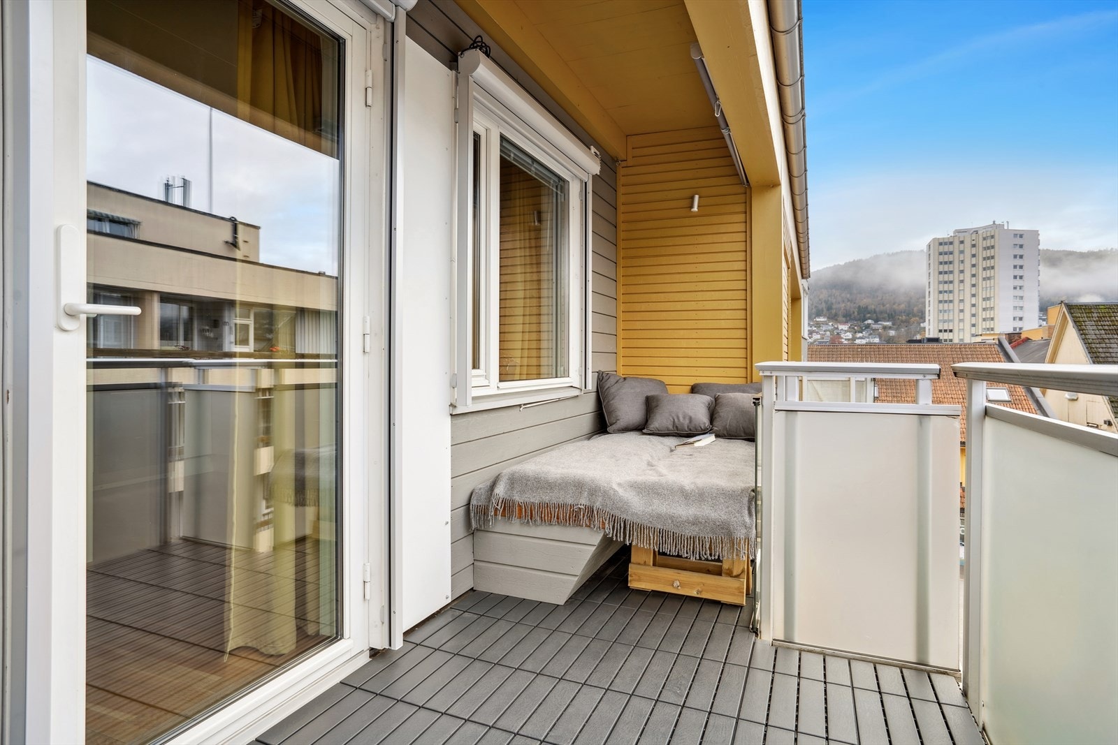 Her kan man nyte sene sommerkvelder. Galleribilde