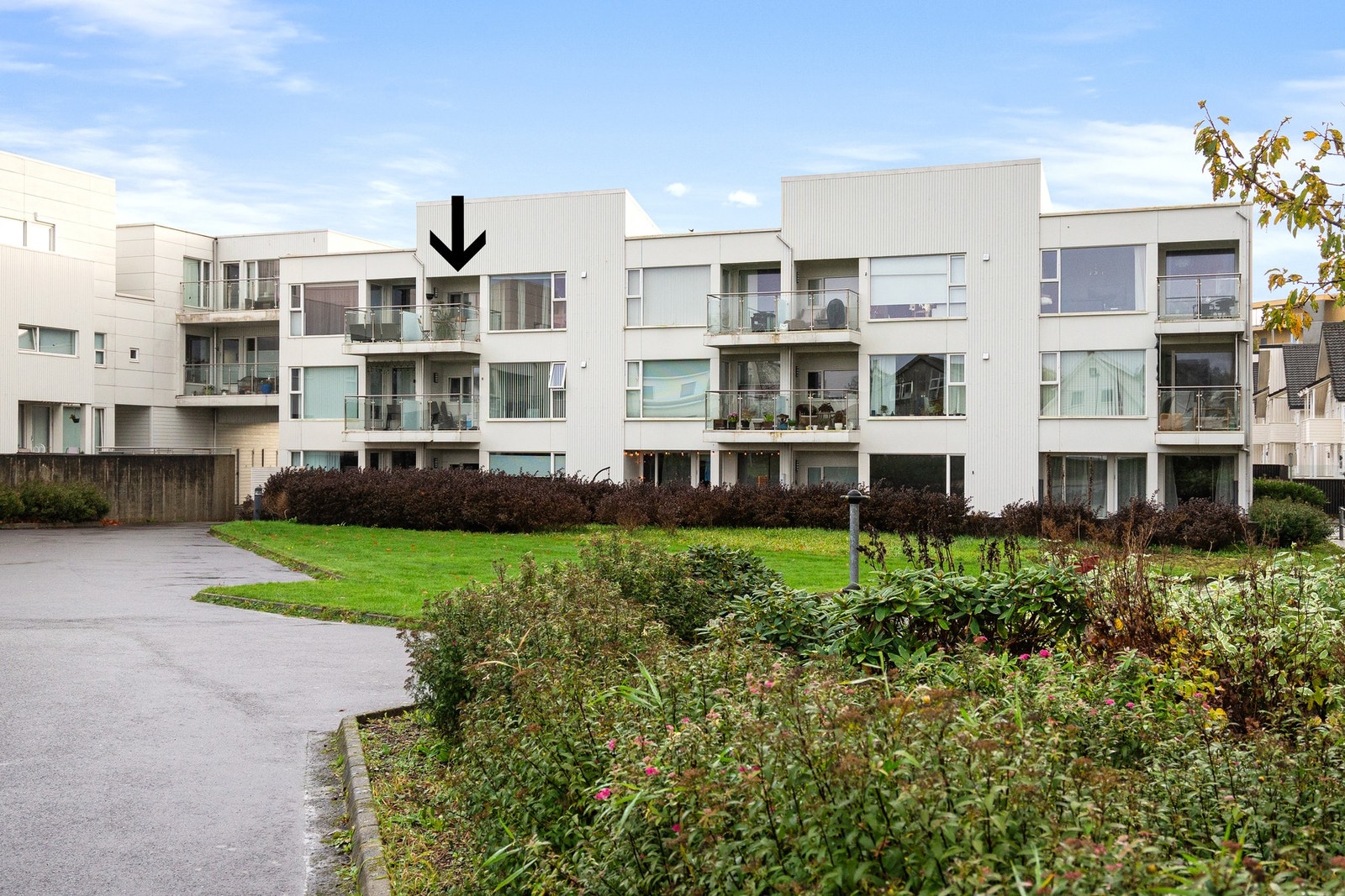 Velfungerende borettslag med trivelige uteområder. Galleribilde