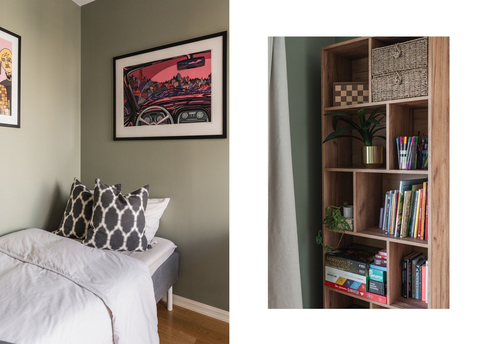 Rommet passer fint som barnerom, gjesterom eller hjemmekontor. Galleribilde