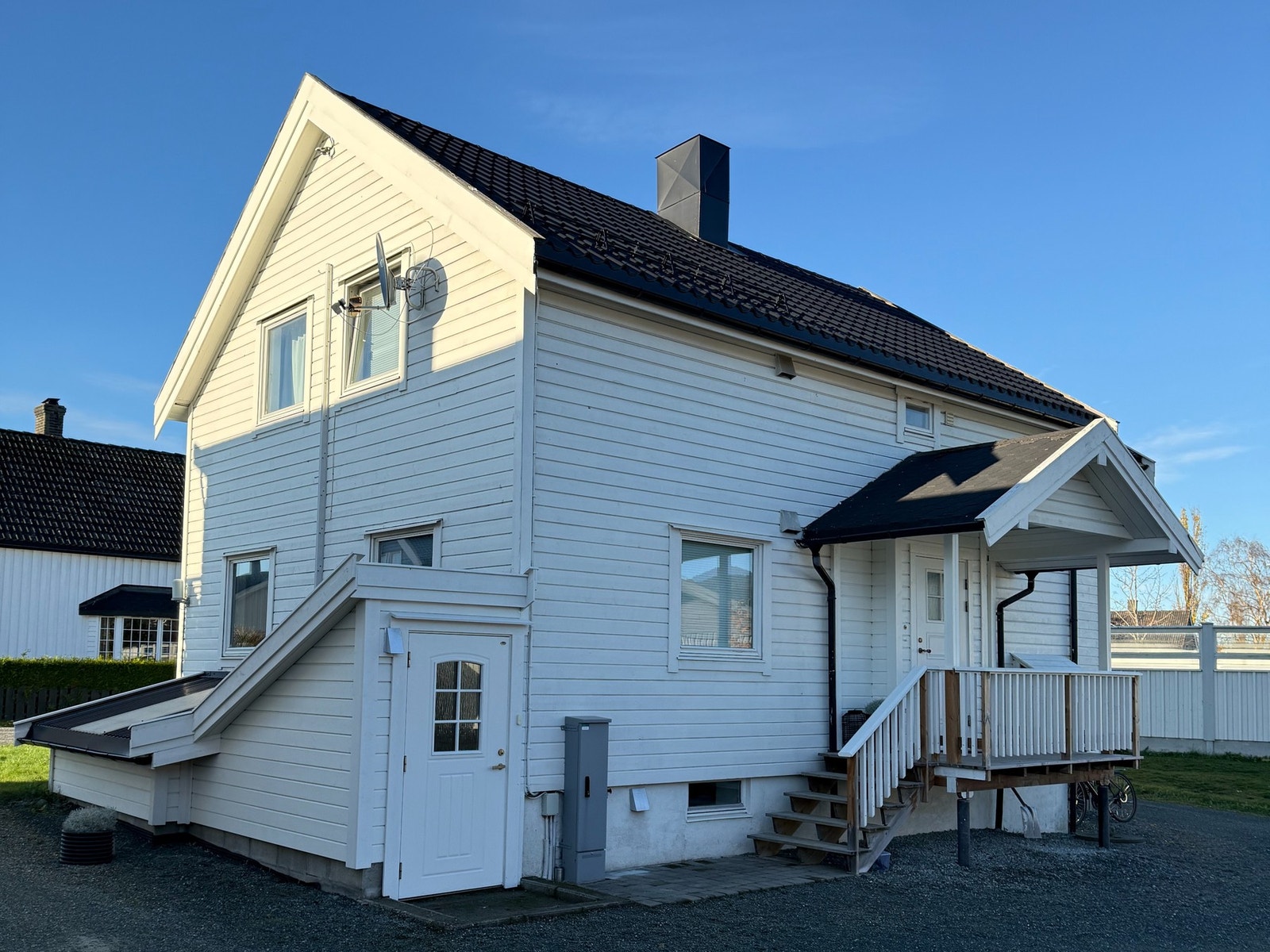 Fasade er nylig malt opp. Galleribilde