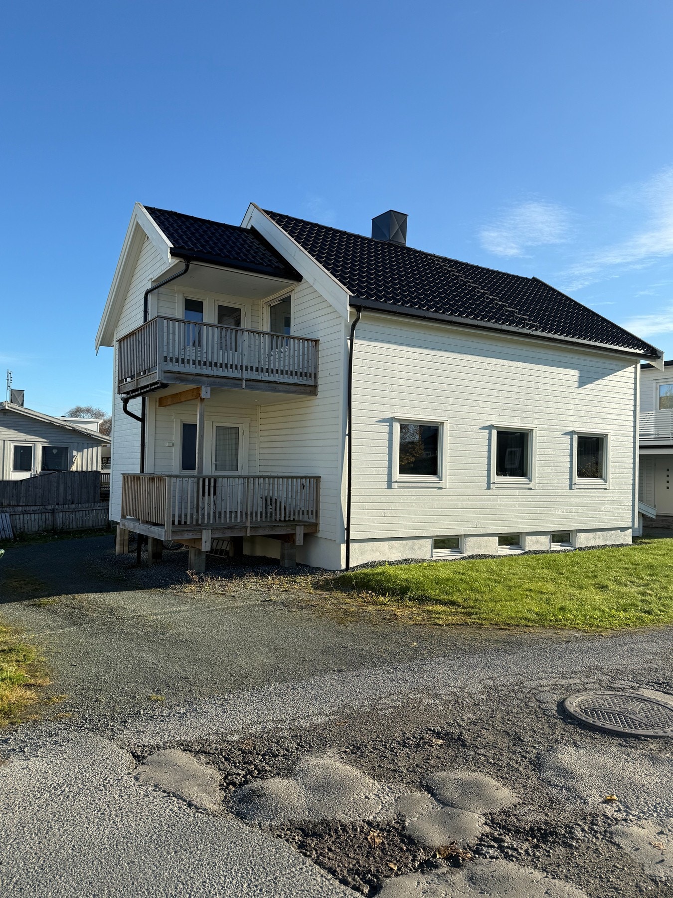 Fasade er nylig malt opp. Galleribilde