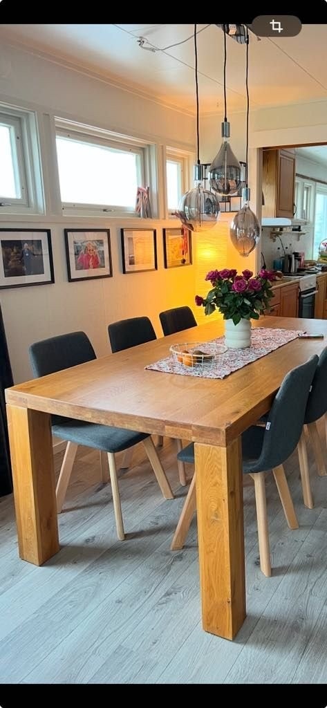 Spiseplass i stue Galleribilde