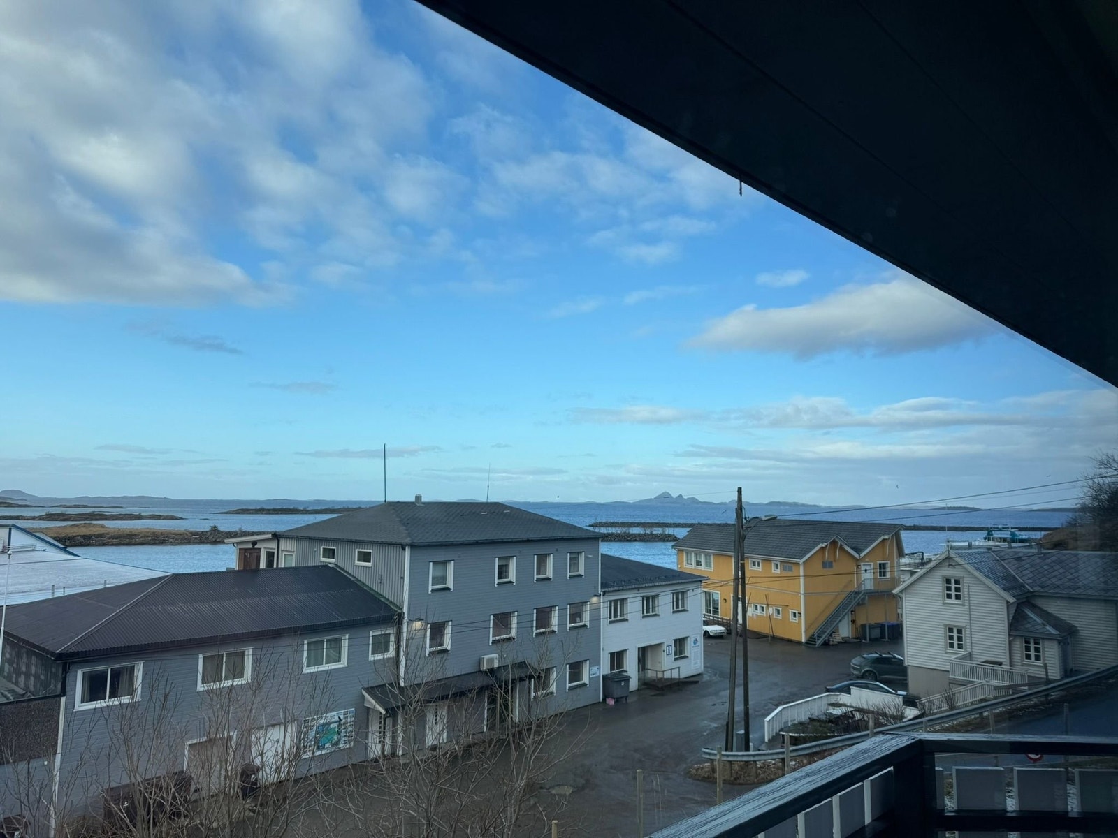 Utsikt vinter Galleribilde