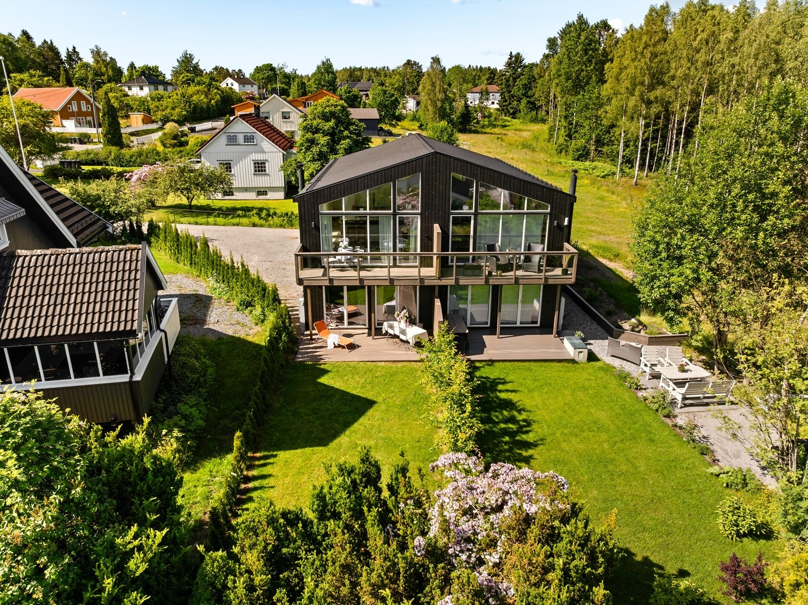 Dronefoto Galleribilde