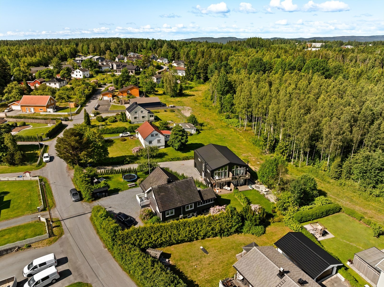 Dronefoto Galleribilde