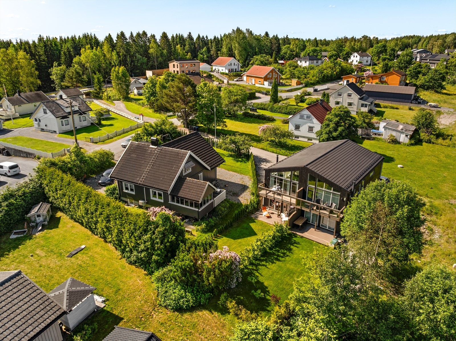 Dronefoto Galleribilde